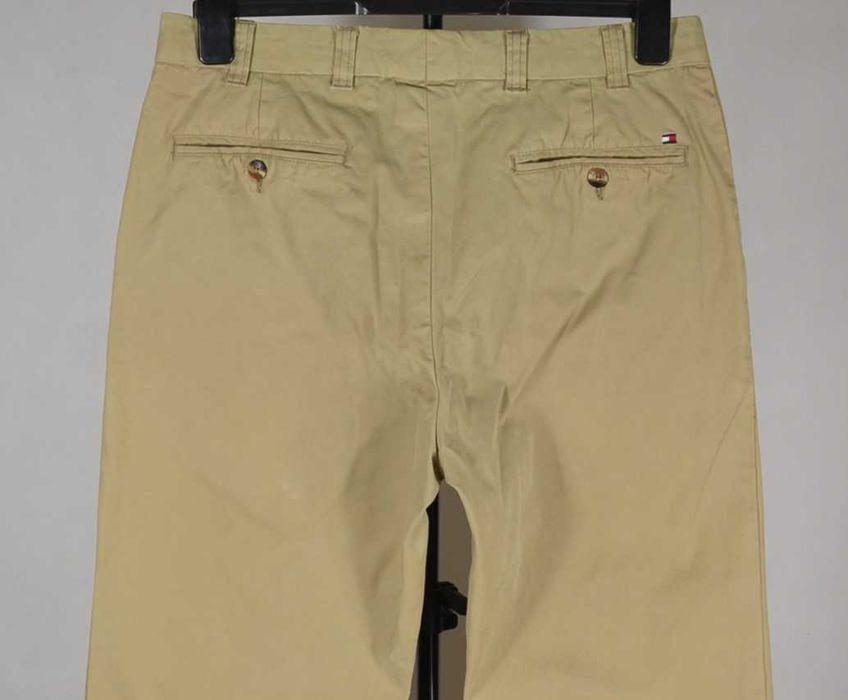 TOMMY HILFIGER Brooklyn Chino Spodnie Męskie 33/32 Oryginalne Super Stan