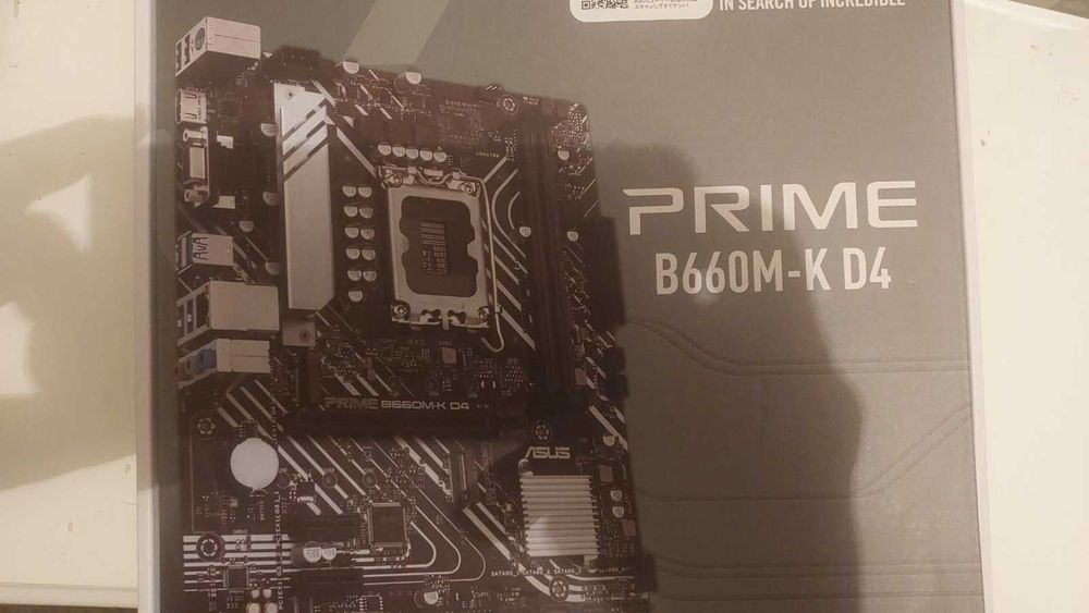 Материнська плата: Prime Asus b660m-k d4 Гарантія 1 рік!