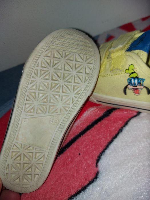 Sapatilhas com imagem da Disney