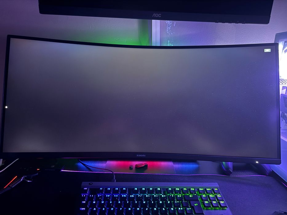 Monitor xiaomi W34WQi 34” led ultraWide QHD 180hz freesync curvo
