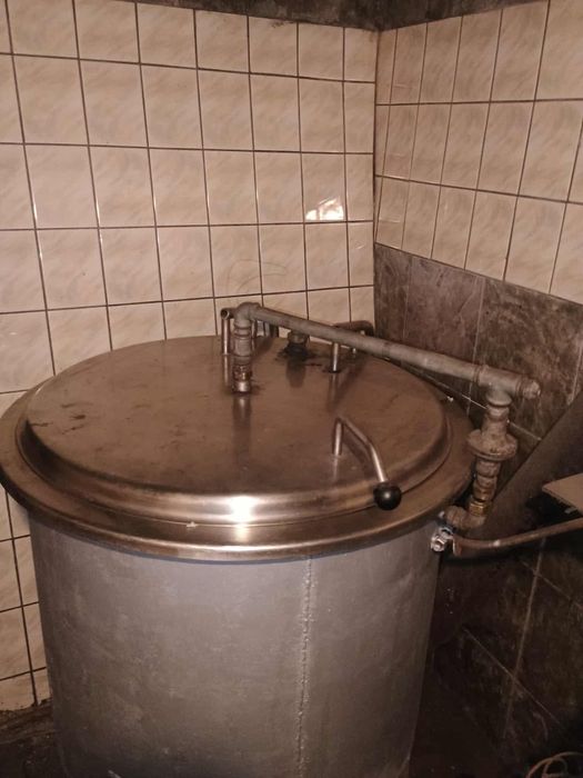 Kocioł warzelny / parnik  300l. Podwójne dno