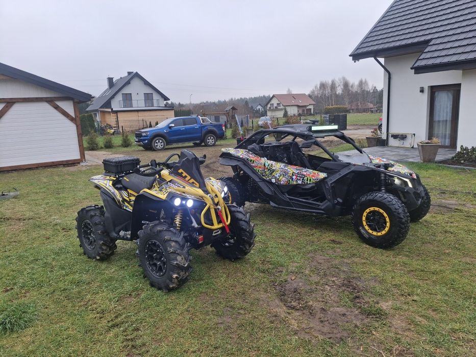 Can am renegade xmr  can am maverick x3 turbo