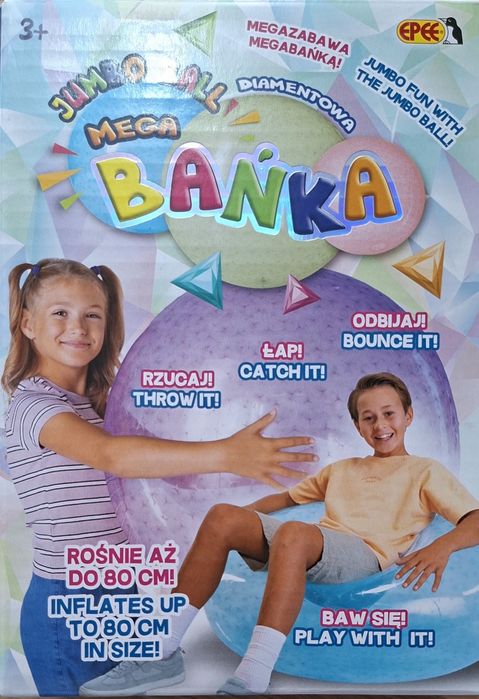 Mega bańka diamentowa pilka
