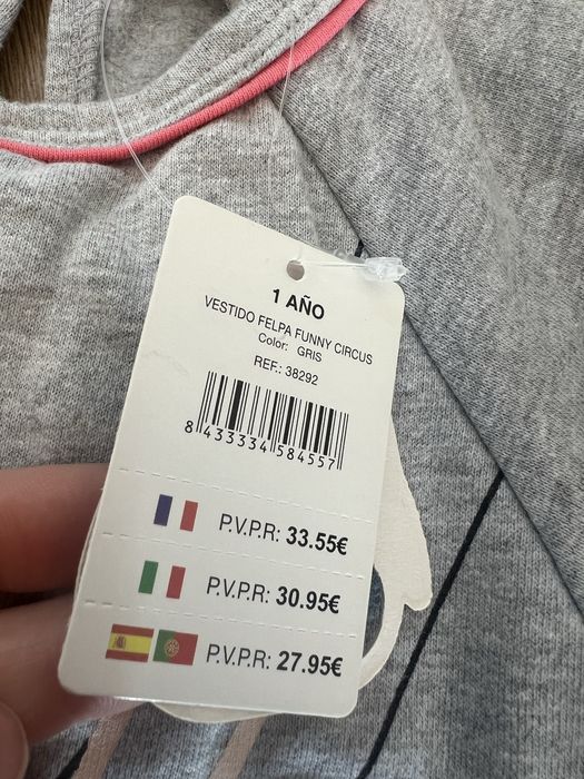 Vestido Tuc Tuc 74 cm