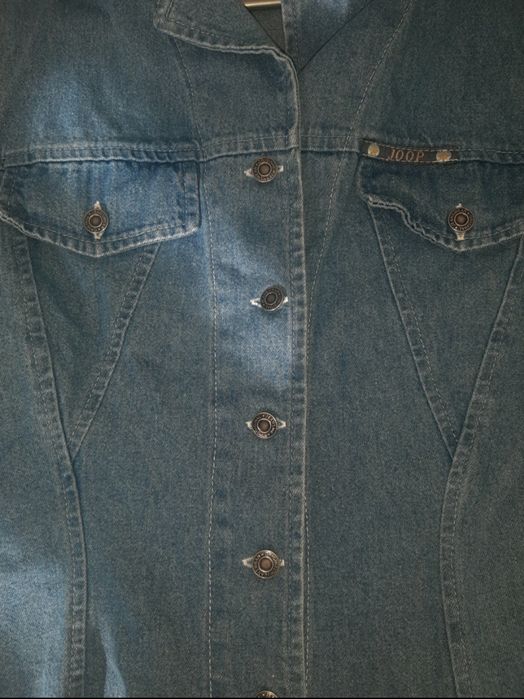 bezrękawnik dżinsowy