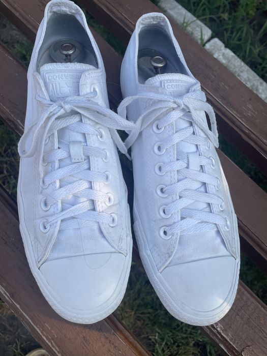Converse. Vans Літні  кеди 44р. Макасіни білі і чорні.Оригінал
