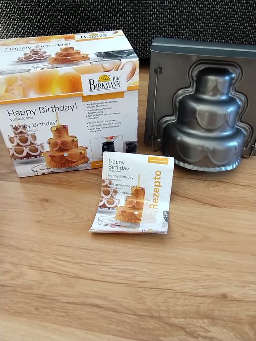 Forma do ciasta 3D Happy Birthday Birkmann