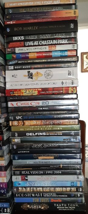 DVD - Bob Marley, Eagles, Enigma, Pink Floyd, REM, Santana, Usher, etc