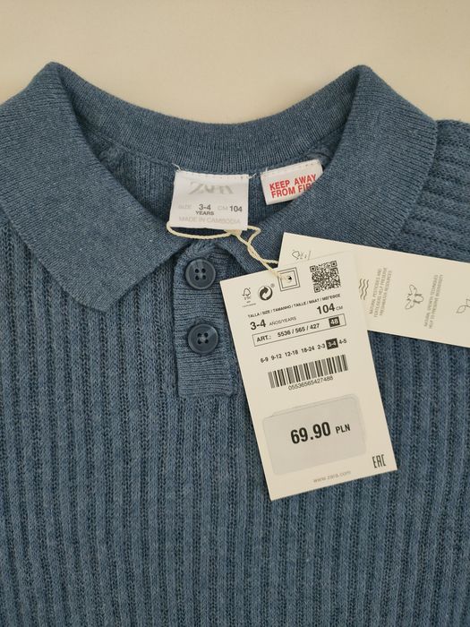 Sweterek Zara 104 Nowy