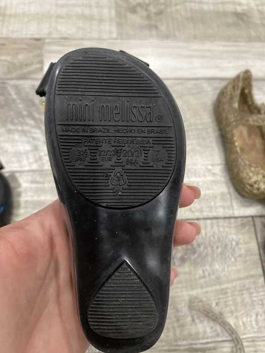 Mini melissa 20-21 р. Балетки желейки