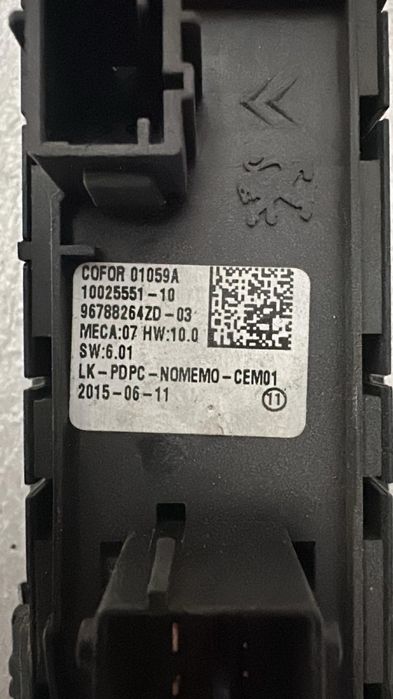 Módulo vidros elétricos