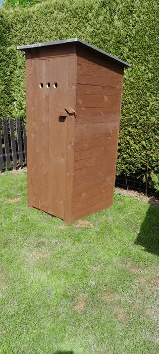 Toaleta drewniana wc Budowa