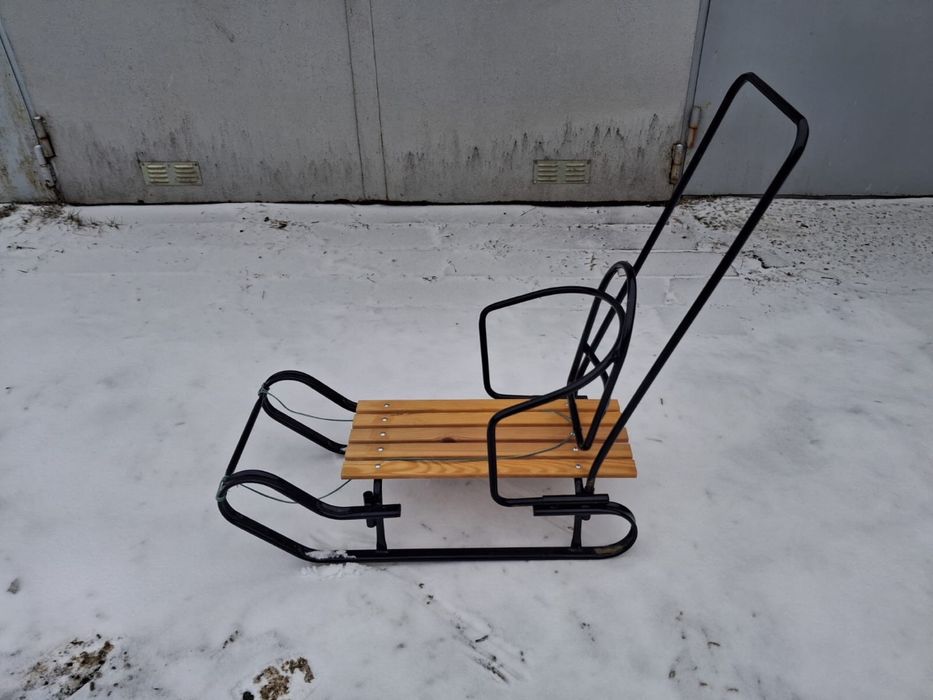 Санки дитячі зимові санчата Королівські