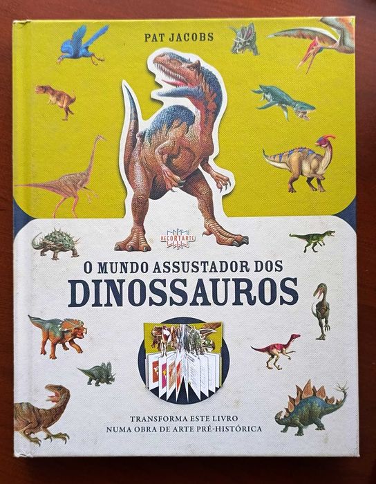 O Mundo Assustador dos Dinossauros - Pat Jacobs - portes incluídos