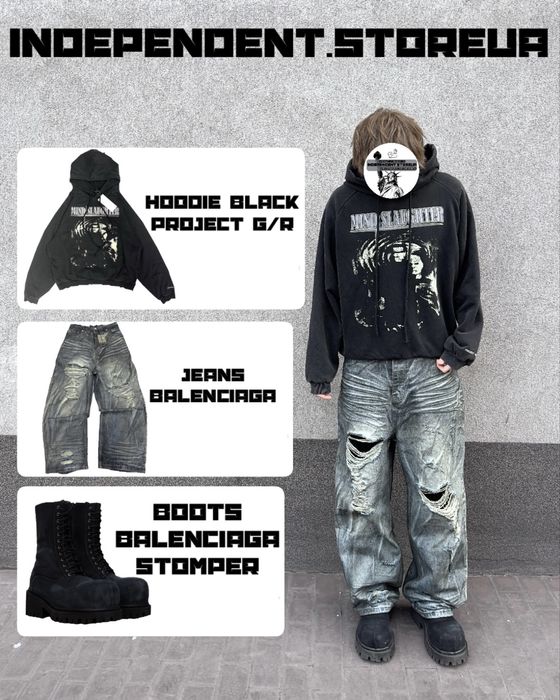 Худі кофта Project G/R hoodie grailz project g/r opium erd black M-L