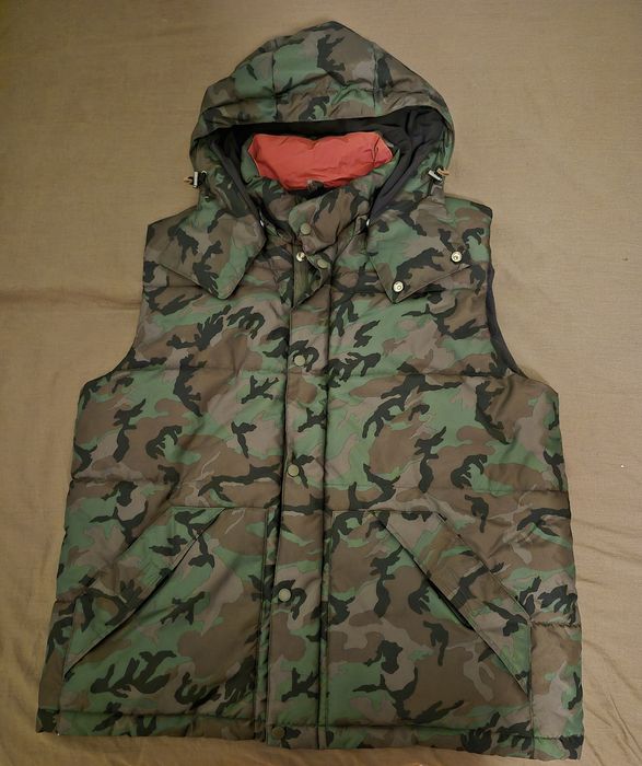 Bezrękawnik Kamizelka Ocieplana Zimowa H&M XL Camo Woodland