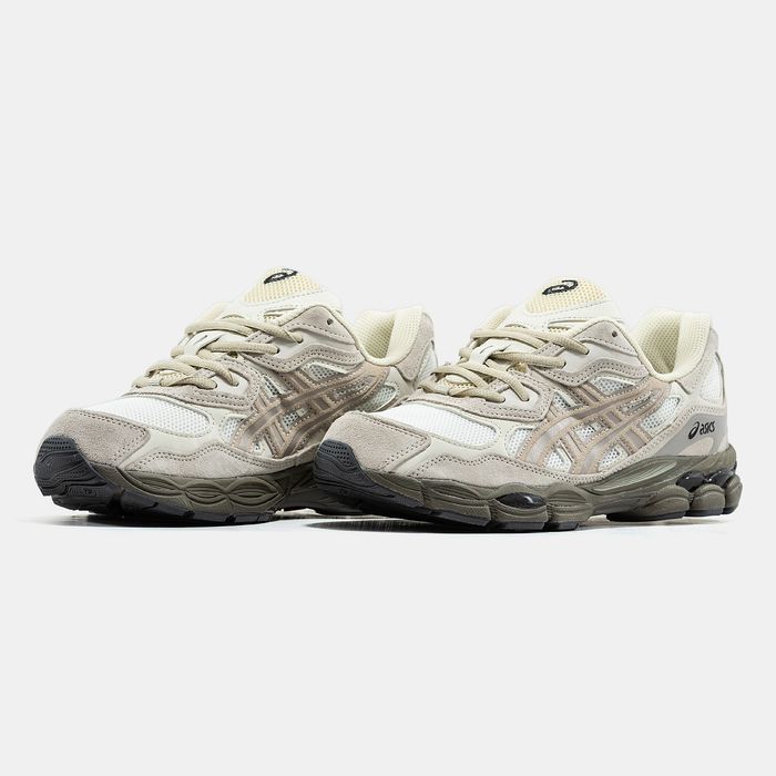 Кросівки Кроссовки Asics Gel-NYC Beige Бежевий Хакі Бежевый Хаки Кросовки демісезон
