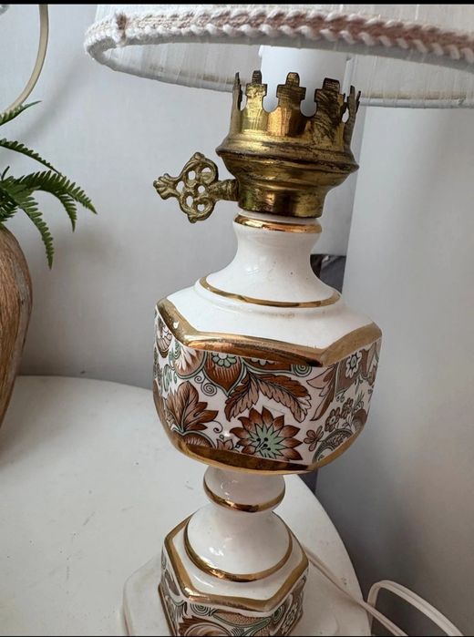 Candeeiros(2) lindíssimos vintage em cerâmica Francesa (1950)