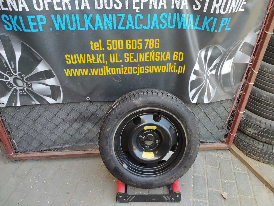 1x koło zapasowe R16 4x108 Citroen C2 C3 C4 Berlingo Peugeot 308 3008. 307