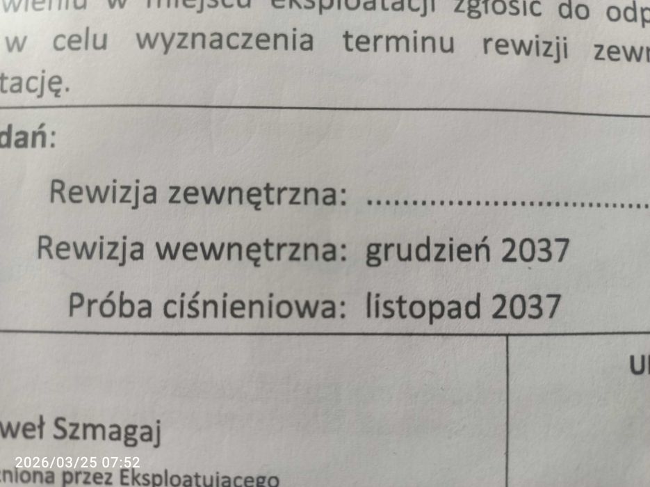 Zbiornik na gaz 9200 litrów.naziemny propan butan