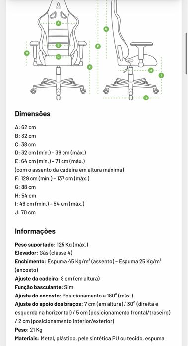 Cadeira Gaming Alpha Gamer Nimbus Branca