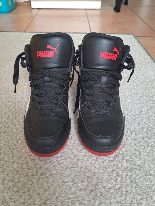 Buty Puma czarno-czerwone 38,5
