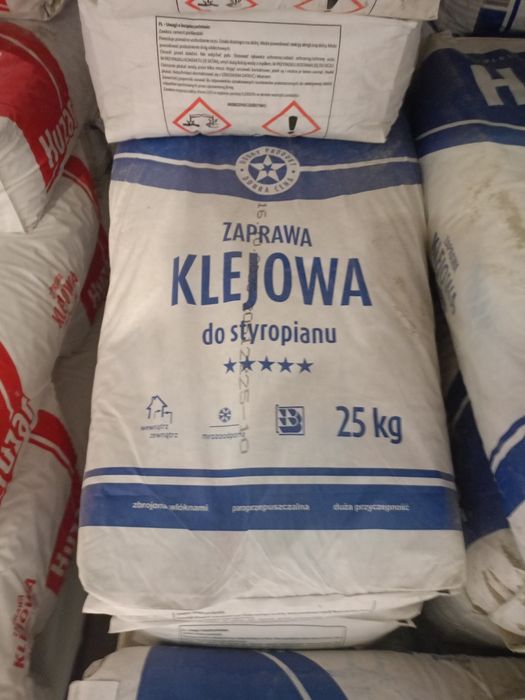 Zaprawa kolejowa do styropianu i siatki