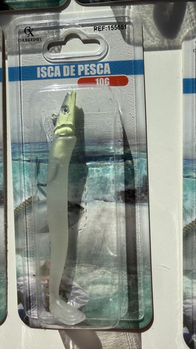 Iscas pesca amostras qualidade