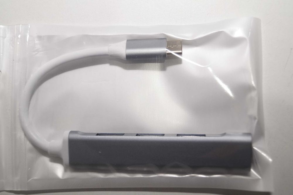 Adapter rozgałęźnik HUB rozdzielacz portów USB C-809 USB-C 4x USB A