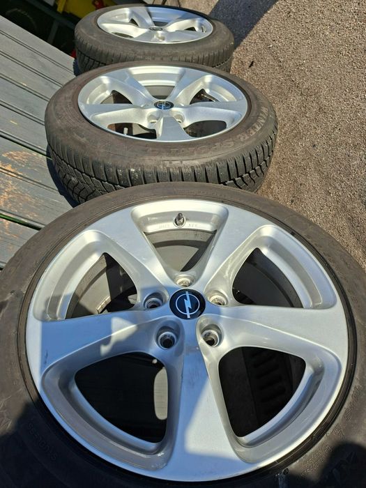 [K30] KOŁA ZIMOWE,ALUFELGI 17'' 5x115 OPEL Astra J,Zafira C,Insignia B