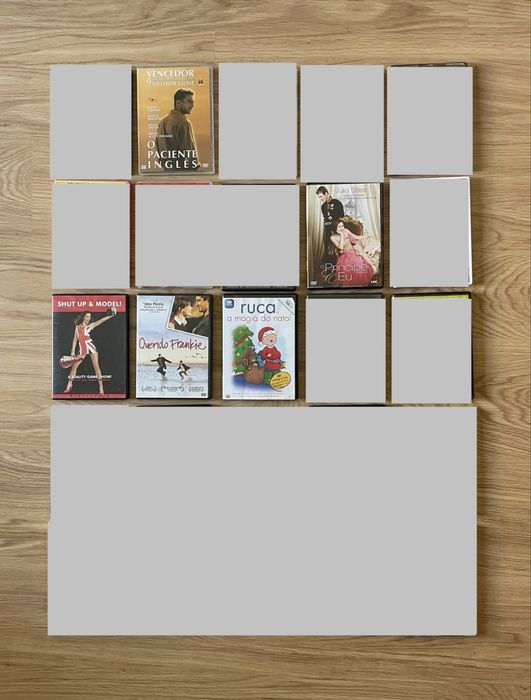Vários filmes em DVD