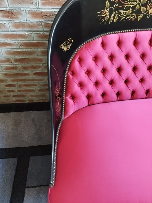 piękna sofa egipska Antyk Vintage 3 osobowa