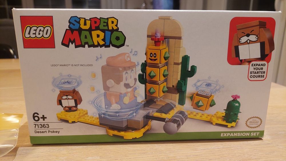 Lego Super Mario 71363 Pustynny Pokey. Stan bdb !