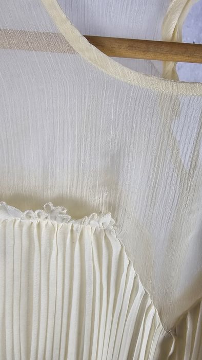 Bluzka damska plisowana r 40 L Topshop