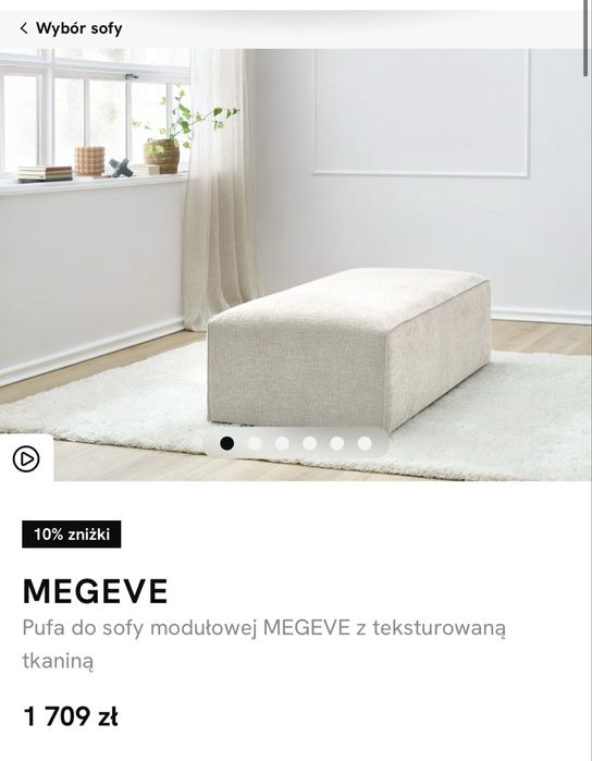 Sofa modułowa kanapa narożnik