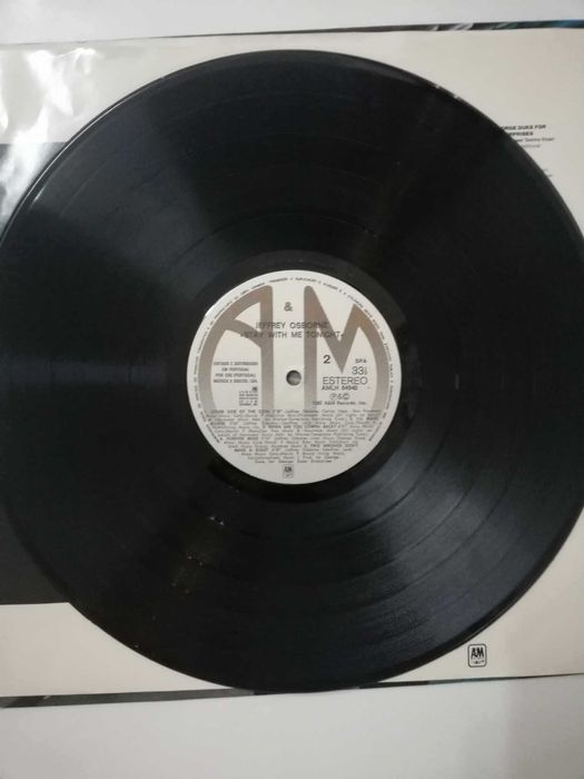 Disco Vinil LP - Jeffrey Osborne - Stay With Me Tonight