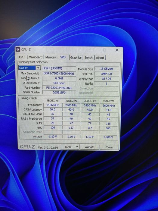 Оперативна памʼять ddr5 32gb (16x2) 7200 G.SKILL ТОРГ!