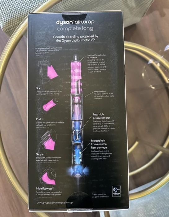 Оригінальний Dyson Airwrap HS05 Complete Long Nickel/Cop