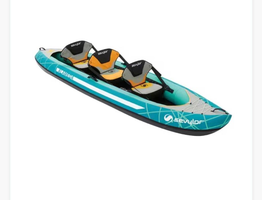 Kayak insuflavel Sevylor 3 lugares