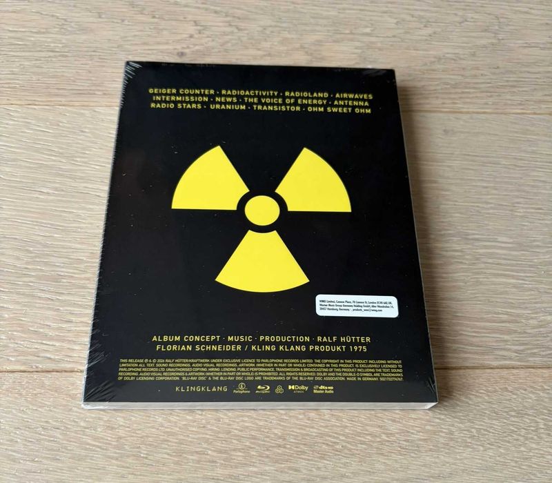 Kraftwerk "Radioactivity" Blu-ray Audio, nowa w folii