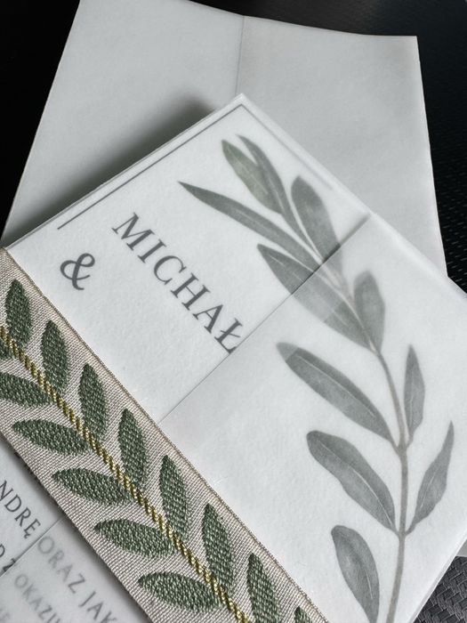 Koperty na zaproszenia ślub, komunia