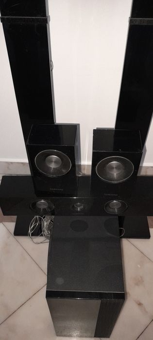 Colunas Surround 5.1 p/ Home Cinema – Excelente Som