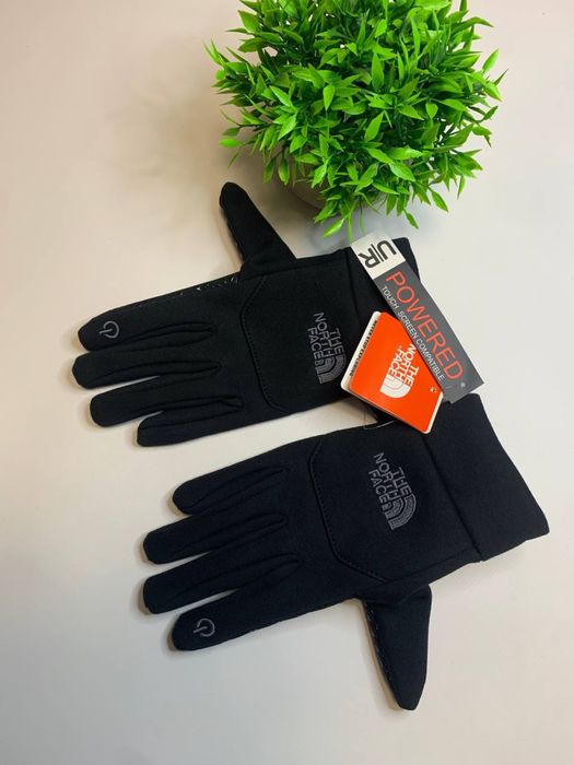 Rękawiczki The North Face zimowe czarne dotykowe