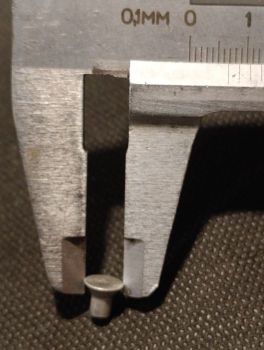 Заклёпка алюминиевая 4*6 мм