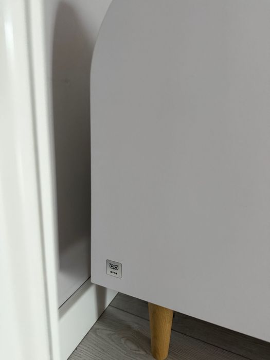 Łóżko dziecięce 160x80 na dębowych nóżkach