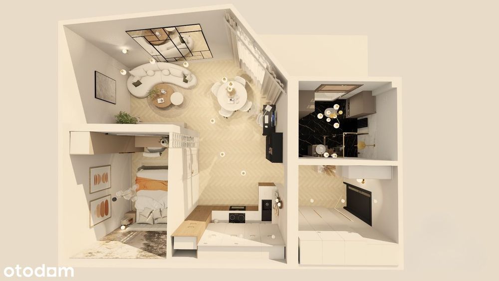 Prestiżowy adres i gotowy plan! Zygmunta Starego 33 | 43,44 m²