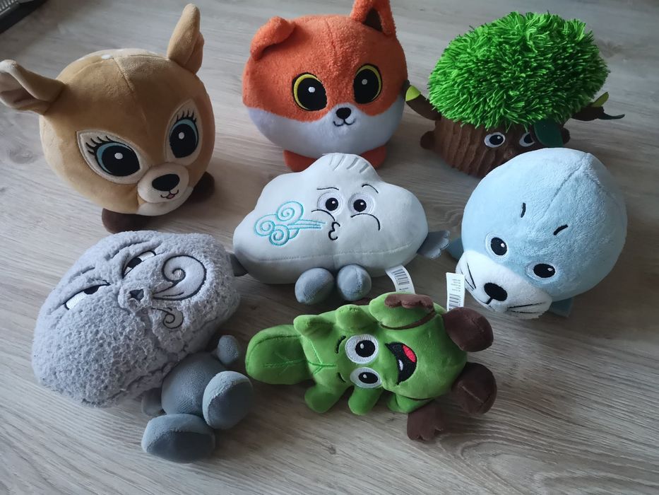 Maskotki z Biedronki