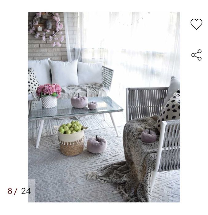 Meble ogrodowe Beliani