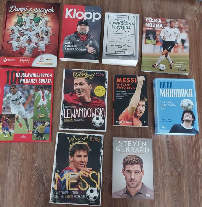 Książki piłkarskie