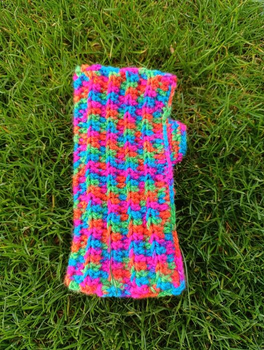 Mitenki / rękawiczki na szydełku